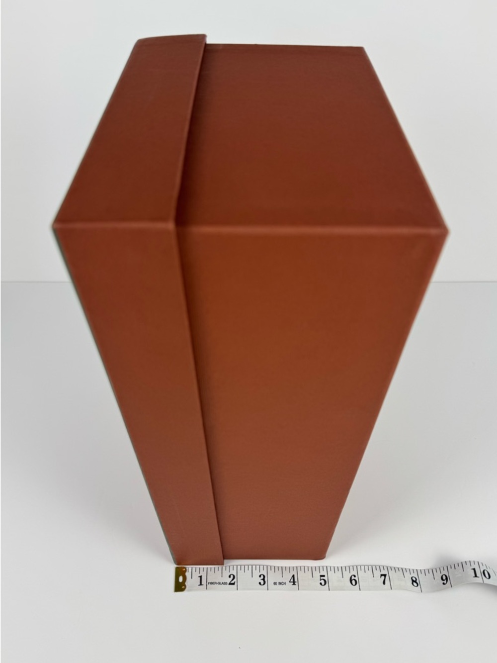 Loro Piana Luxury Shoe empty Box Brown with wrapping paper 13'x8'x5' - Picture 9 of 9